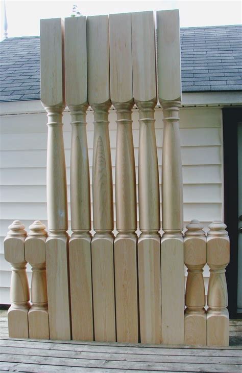 8 Wide Newel Posts That Compliment The Porch Posts