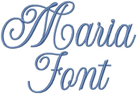 Maria Script Font Bling Sass And Sparkle