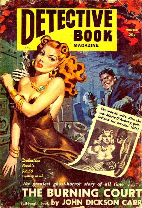 Detective Book Magazine Pulp Cover Art 24 Trading Cards Etsy