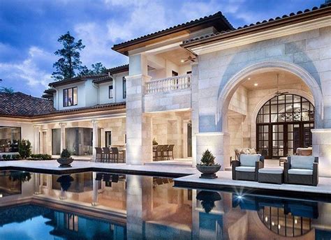 Rear Texas Mansions Mansions Luxury Dream Home Design My Dream Home