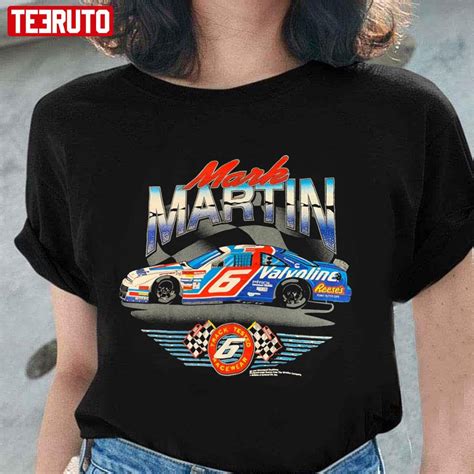 Racing Retro Vintage Mark Martin T Shirt