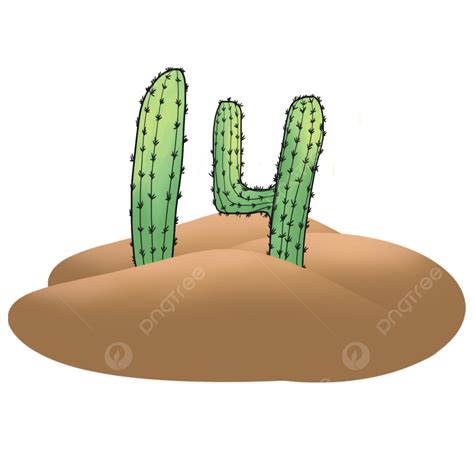 Cartoon Cactus Png Images Cartoon Clipart Hand Painted Cactus Png The
