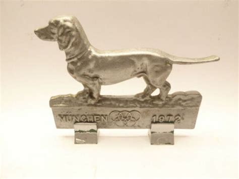 1972 Olympic Games Munich Original Mascot Waldi Dachshund Dog Etsy