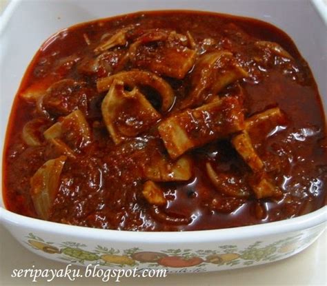 Untuk resepi nasi lemak dengan saus sotong dimakan, gamat segar, telur rebus, ikan bilis dan. My Kuali: Sambal sotong kembang