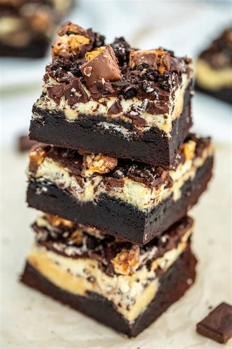 Brownie Cheesecake Bars Recipe S SM