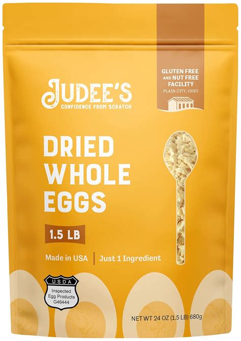 Judees Dried Whole Egg Powder 15 Lbs Baking Supplies