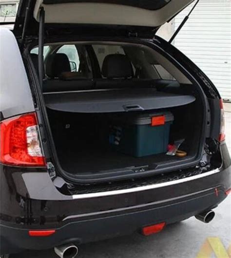 Car Rear Trunk Security Shield Shade Cargo Cover For Ford