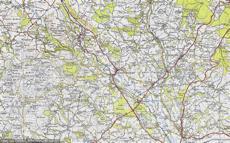 Historic Ordnance Survey Map Of Bovey Tracey 1946
