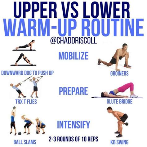 A Solid Warm Up Prepares The Body For More Strenuous Movements Plain And Simple Mobilize Do