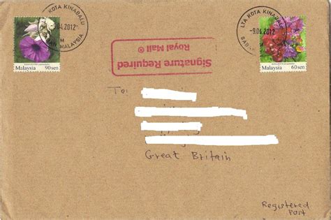 Memulakan program untuk lawatan pulau istimewa my North Borneo stamps: Airport/Lapangan Terbang post office