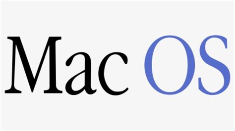 Mac Os Logo Png Transparent Png Kindpng