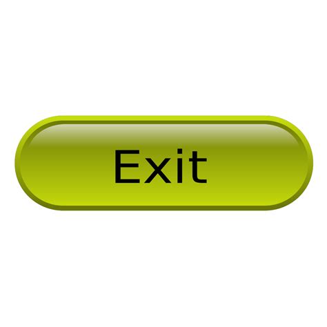 Exit Button Blue PNG, SVG Clip art for Web - Download Clip Art, PNG Icon Arts