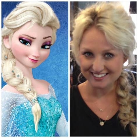 Confessions Of A Hairstylist By Jenny Strebe Elsas Hair From Frozen Princess Hairstyles Elsa