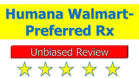 Mon, jul 26, 2021, 4:07pm edt Humana Walmart-Preferred Rx - Is a Good Part D Plan? - YouTube