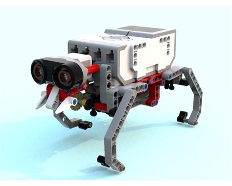 Lego Moc 23124 Ev3 Mindstorms Four Legged Robot Vasiliy Mindstorms