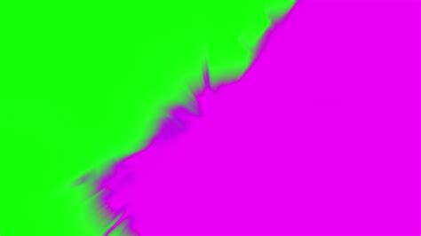 Animation Overlay Effects Bright Colors Background Green Screen
