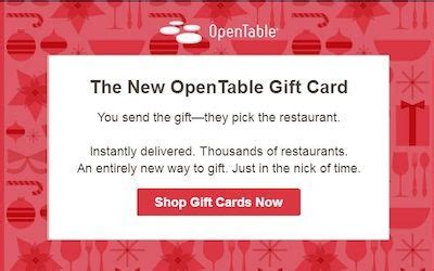 Dine at any restaurant that accepts prepaid mastercard. The New OpenTable Gift Cards Are Here: You Send It, Your Recipient Selects the Restaurant | Gift ...