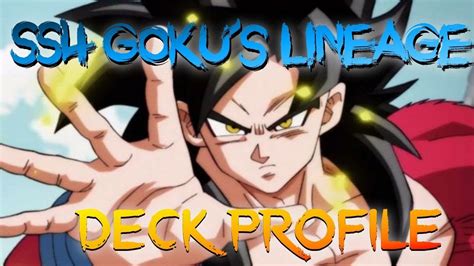 Sep 03, 2021 · dyspo dragon ball super. Dragon Ball Super Card Game SS4 Goku Lineage Deck Profile - YouTube
