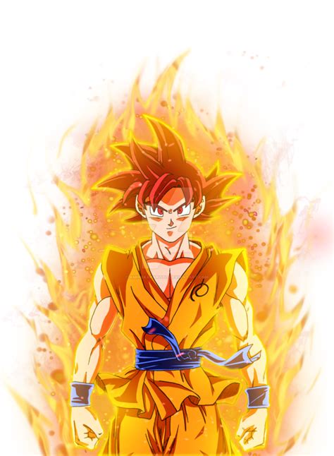 Some of the methods are pretty difficult and random. Goku Super Saiyan God Aura. by AmineKakaroto on DeviantArt