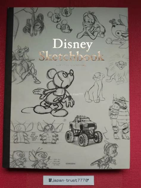 Disney Sketchbook Disney Animation Sketch Book £5647 Picclick Uk