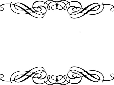 Scroll Border Designs Free Download On Clipartmag