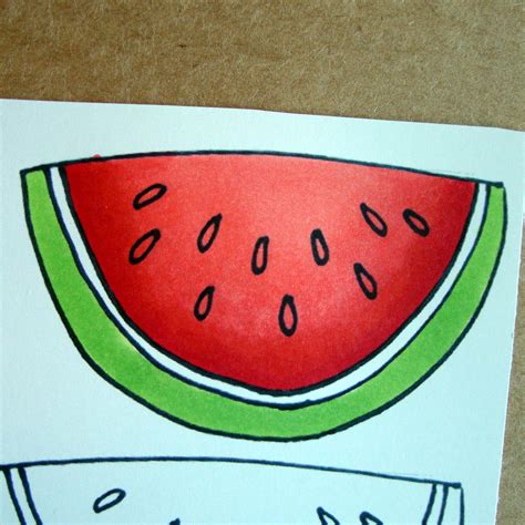 How To Use Copic Markers Tutorial 20 Juicy Watermelon