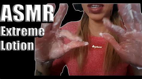 Asmr Extreme Sloppy Hand Lotion Wet Hand Sounds 💦 Youtube