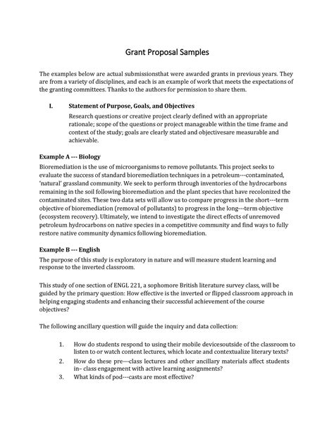 Amazing Short Proposal Template In 2021 Proposal Templates Grant