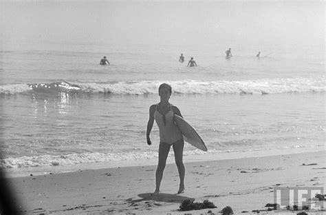 Beach Surf Babe Kathy Kohner Aka Gidget At Malibu With Images