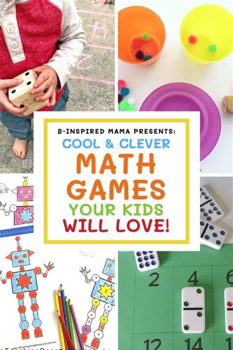 55 Cool Maths Games Your Kids Will Love B Inspired Mama