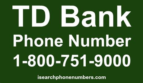 You are looking up td bank customer care, so you probably already know who they are. TD Bank Phone Number: Customer Service Contact Info, Account No.