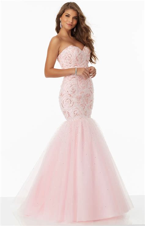 Mori Lee Prom 99026 Strapless Sweetheart Neckline Mermaid Dress Prom