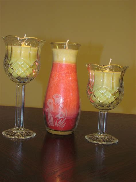 Diy Mother S Day Ts Homemade Scented Candles In Thrift Store Glassware Homemade Scented