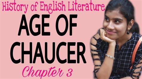 Age Of Chaucermiddle English Periodhistory Of English Literature