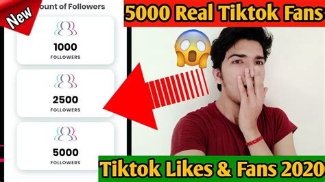 Let your tiktok videos go viral with real tiktok followers, unlimited getting tiktok followers, even in smaller amounts, would help you boost your visibility on tiktok and get more views on your videos. How To Get Real Tiktok Followers For Free 2020 | 5000 Real ...