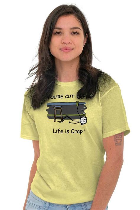 Life Is Crap Drunk I Blacked Out Drinking Adult Short Sleeve Crewneck