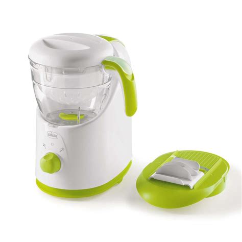 Consigue aquí tu robot de cocina para bebe como babymoov nutribaby+ a001124 y wallpark dibujos animados lindo novedad robot desmontable pegatinas de pared etiqueta de la pared. Robot de cocina EASY MEAL Corta y cocina al vapor | Comida ...