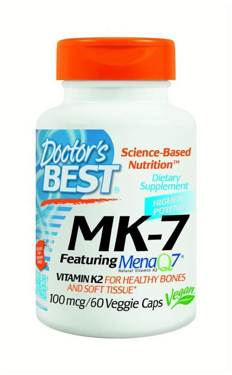 Maybe you would like to learn more about one of these? Doctor s Best Natural Vitamin K2 MK-7 with MenaQ7 100 mcg ...