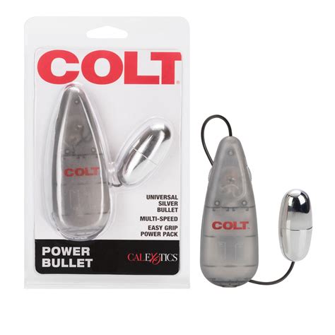 Calexotics Colt Multi Speed Power Pak Bullet Vibrator Silver