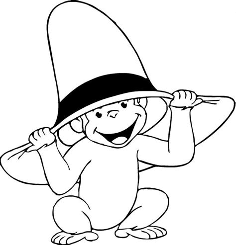 Coloring pages print out this coloring booklet filled with pictures of curious george and his animal friends. Curiose George Coloring Pages (9) - Coloring Kids