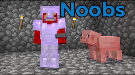 Two Noobs Play Minecraft Speedrun Youtube