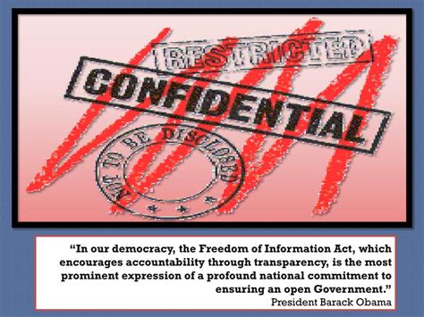 Ppt Freedom Of Information Act Powerpoint Presentation Free Download Id1650330