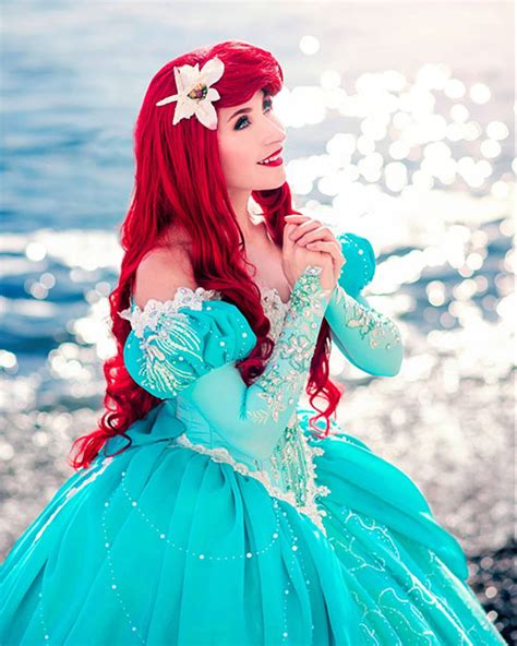 ariel from the little mermaid cosplay