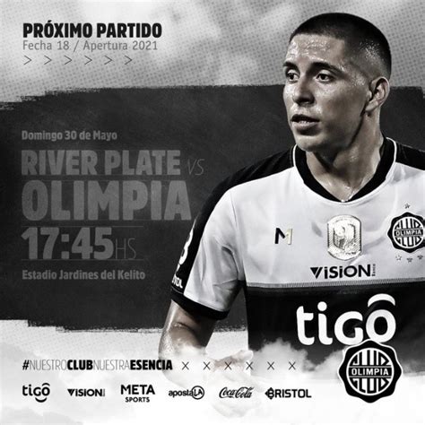 El nuevo corte de borré con el tano. River Plate vs. Olimpia EN VIVO por la Liga de Paraguay ...