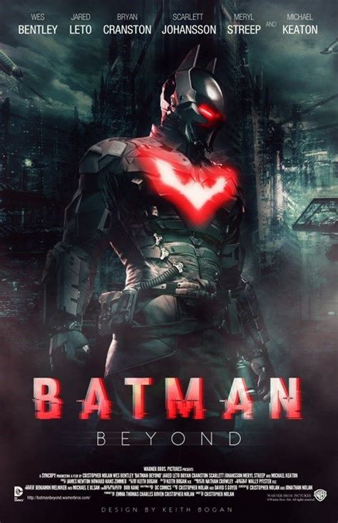 Awesome Batman Beyond Fan Made Poster Batman Beyond Batman Art