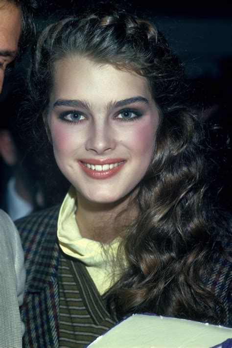 The Arched Evolution Of The Eyebrow In Brooke Shields Brooke