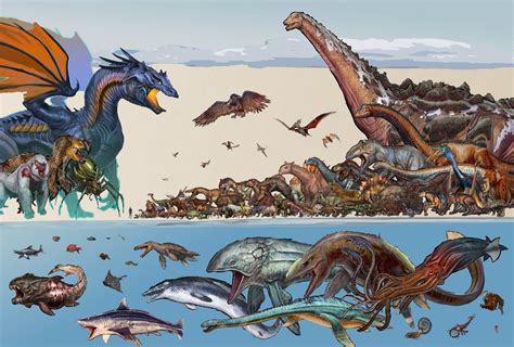 Updated Ark Dino Size Comparison Featuring Onchorhynchus Haementeria