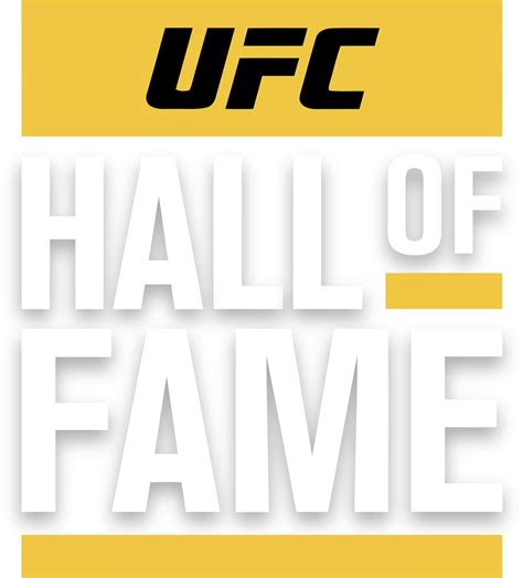 Download Ufc Hall Of Fame Logo Full Size Png Image Pngkit