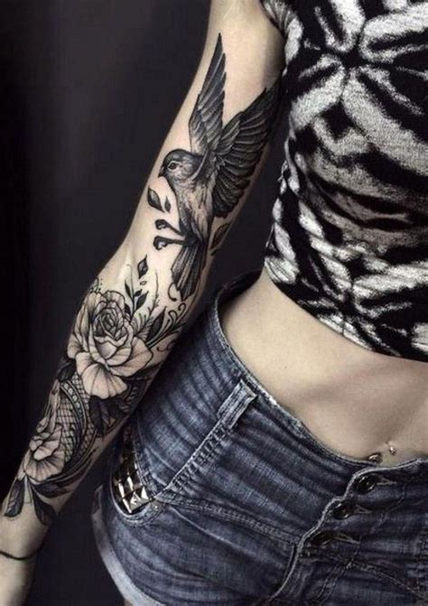 Half Sleeve Tattoo Ideas For Woman
