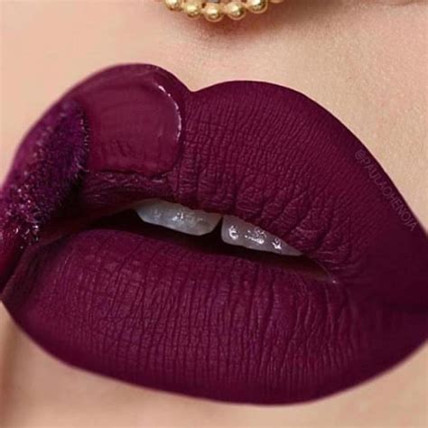 Dark Red Matte Lipstick Makeup Beauty Makeup Lip Makeup Und Dark